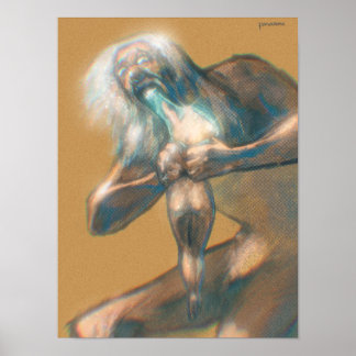 Poster Saturne Dévorant Son Fils ?