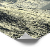 Poster Saturne espace art (Coin)