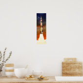 Poster Saturne V (Cuisine)