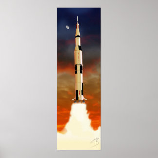 Poster Saturne V