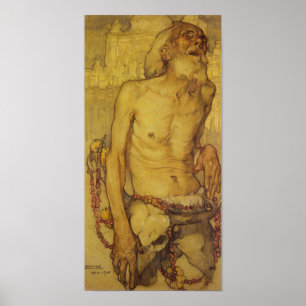 Poster Saturnino Herran El Ciego