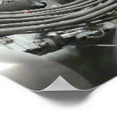 Poster Saturnus V-motor (Hoek)