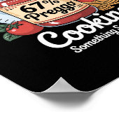 Poster Sauce Pasta Annonce de Grossesse Drôle 67 (Coin)