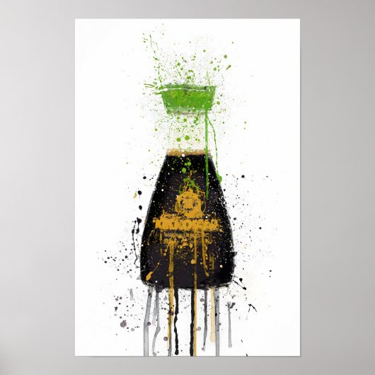 Poster Sauce Soja Réduite en Sel (Devant)