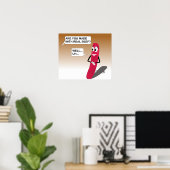 Poster Saucisse (Bureau à domicile)