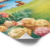 Poster Saucisse Dachshund Soulmate (Coin)