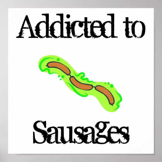 Poster Saucisses (Devant)