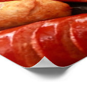 Poster Saucisses (Coin)