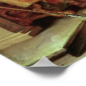 Poster Saul à l'écoute de David Jouer à la harpe (Coin)