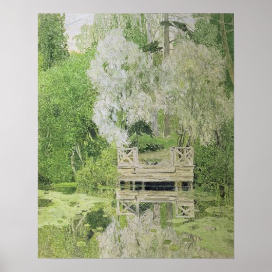 Poster Saule blanc argenté, 1904 (Devant)