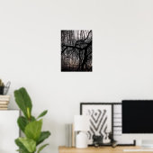 POSTER SAULE PLEUREUR D'HIVER (Bureau à domicile)