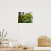 Poster Saule sur la rivière Test (Cuisine)