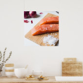 Poster saumon (Cuisine)