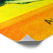 Poster Saumon casque Can LabelLoring, AK (Coin)