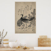 Poster Saumon et pin (Cuisine)