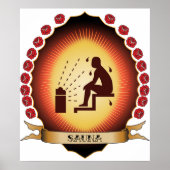 Poster Sauna Mandorla (Devant)