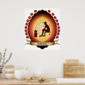 Poster Sauna Mandorla (Cuisine)