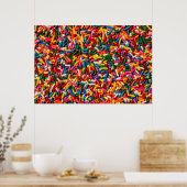 Poster Saupoudrer de bonbons (Cuisine)