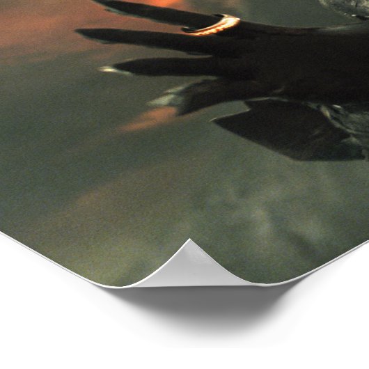 Poster Sauron à la main (Coin)