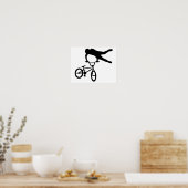 Poster Saut BMX (Cuisine)