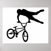 Poster Saut BMX (Devant)