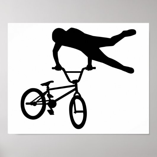 Poster Saut BMX (Devant)