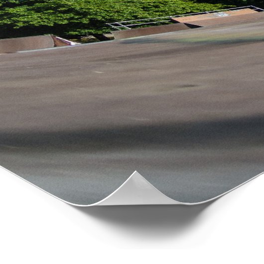 Poster Saut BMX élevé (Coin)