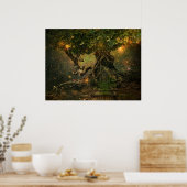 Poster saut d'arbre (Cuisine)