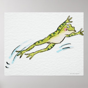 Poster Saut de la grenouille 2