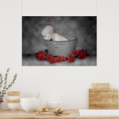 Poster Saut et Roses (Cuisine)