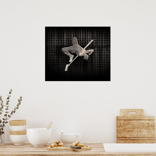 Poster Saute haute ; Cool (Cuisine)