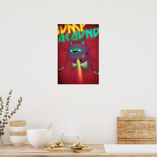Poster Sauter autour ***///// (Cuisine)
