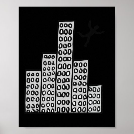 Poster Sauter avec joie (Devant)