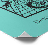 Poster Sauter dans la nuit (Coin)