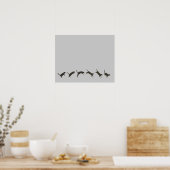 Poster Sauts de chats (Cuisine)