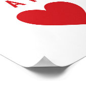 Poster Sauvage au coeur (Coin)