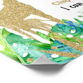 Poster Sauvage un premier signe jalon anniversaire (Coin)