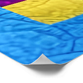 Poster Sauvage West Bison Quilt Comme Design (Coin)