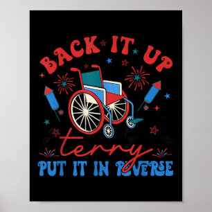 Poster Sauvegarde super Terry Placez-Le Dans Le Feu Inver