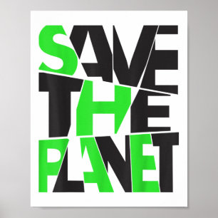 Poster Sauvegarder La Planète _ Protection De l'environne