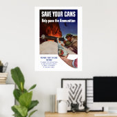 Poster Sauvegardez vos boîtes — Aidez à passer les muniti (Bureau à domicile)