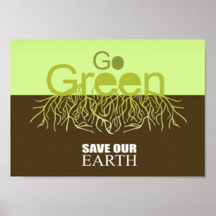 POSTER SAUVER NOTRE TERRE