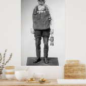 Poster SAUVETAGE MINE c. 1912 (Cuisine)