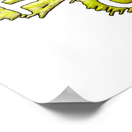 Poster Sauvez la forêt tropicale (Coin)