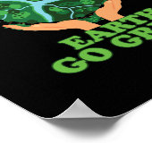 Poster Sauvez la mère Terre Devenez écolo Nature (Coin)