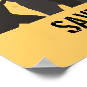 Poster Sauvez la Palestine (Coin)