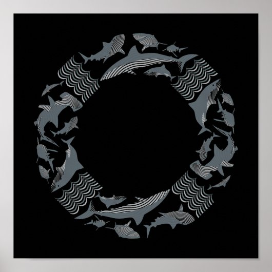 Poster Sauvez la vie des requins (Devant)