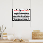 Poster Sauvez l'Amérique ! (Cuisine)