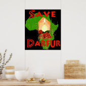 Poster Sauvez le Darfour (Cuisine)