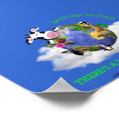 Poster Sauvez le monde (Coin)